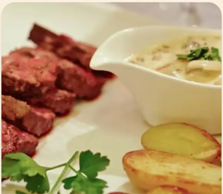 Tagliata de bœuf et pommes grenailles