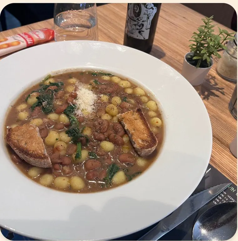 Mijoté du jour et gnocchi